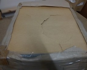 AKCIA Sivý taburet SMART COSARO s úložným priestorom 65x65 cm II. akosť