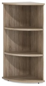 Stredná rohová skriňa Impress  37 x 37 x 119,6 cm, dub sonoma