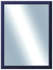 DANTIK - Zrkadlo v rámu, rozmer s rámom 60x80 cm z lišty LEDVINKA modrá (1444)