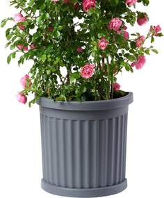 BAMA Kvetináč ROMA 35 l, antracit Množstvo: 2 ks