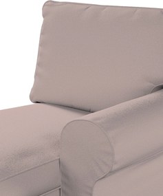 Poťah na ležadlo Ektorp (pravé) farba produktu ružová látka zapletaná