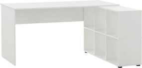 XXXLutz PÍSACÍ STÔL, biela, 150/121,6/73,6 cm MID.YOU - Online Only kancelárie - 000895009610