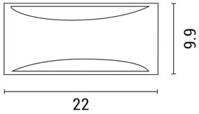 Vonkajšie nástenné svietidlo 1xE27/10W/230V IP54 šedá
