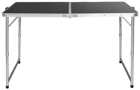 Crivit Kempingový stôl, 120 x 80 x 71 cm  (100386820)