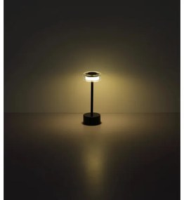 Globo 21026S - LED Stm. stolná lampa SHIRA LED/2,5W/3,7V 2700/4000/6500K čierna