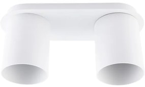 Stropné svietidlo CREEP 2xGU10/25W/230V biela