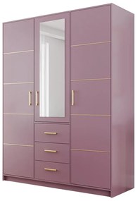 Skriňa Bali D3 Slivka/zrkadlo