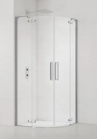 Sprchový kút štvrťkruh 90x90 cm SAT TGD NEW SATTGS90CRT