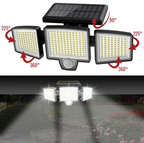 LED solárna lampa P60262