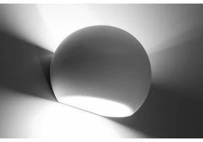 Nástenné svietidlo GLOBE 1xE27/60W/230V biela