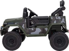 Ramiz Toyota FJ Cruiser pre deti Moro + diaľkové ovládanie + pohon 4x4 + LED audio + EVA + pomalý štart