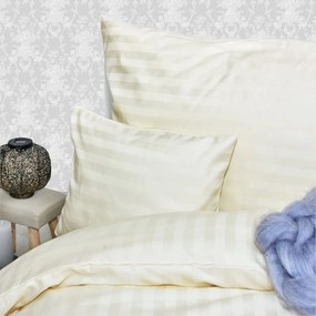 Obliečky damaškové krémové EMI: Vankúš 70x90