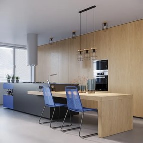 Sollux SL.1262 - Stropné svietidlo GOTTO 1xE27/15W/230V čierna