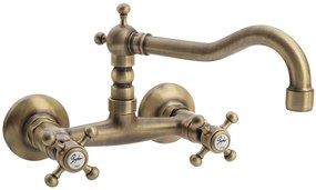 Sapho, ANTEA nástenná batéria, vrchné ramienko, bronz, 3366