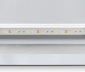 Rea Obdĺžnikové zrkadlo 80x60 cm s regulovateľným LED osvetlením HOM-02829