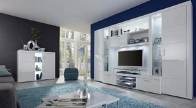 Obývacia stena Kito, s osvetlením