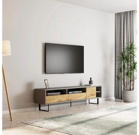 TV stolík/skrinka Lugar (dub sivý). Vlastná spoľahlivá doprava až k Vám domov. 1107995