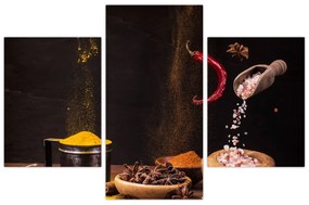 Obraz - Korenie v pohybe (90x60 cm)