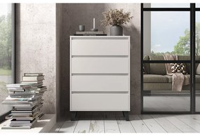 Komoda BOGAN 4S70, biela