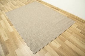 Šnúrkový obojstranný koberec Brussels 205697/10610 béžový/krémový