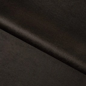 Tmavohnedá čalúnená dvojlôžková posteľ s úložným priestorom s roštom 180x200 cm Lamica – ELTAP