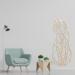 SENTOP | Geometrická dekorácia na stenu mačka I SENTOP PR0226