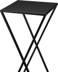 STOJAN NA KVETINÁČ BEN 95X78X24 CM ČIERNA