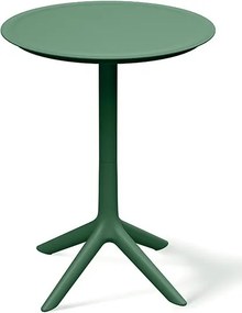Vysoký záhradný stôl Rimos 57 cm tmavozelený