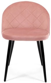 Jedálenská stolička SJ.077 ružová