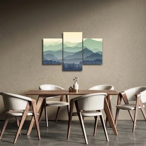 Obraz - Forest Mountain (90x60 cm)