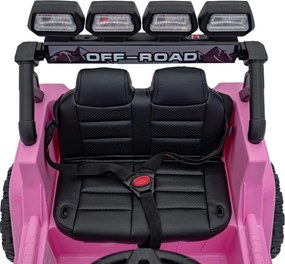Elektrické autíčko Off-Road CLIMBER ružové