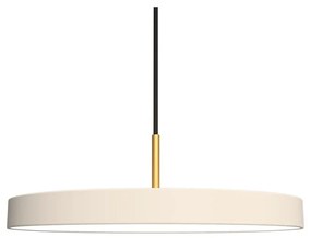 Krémovobiele závesné svietidlo UMAGE Asteria, ⌀ 43 cm