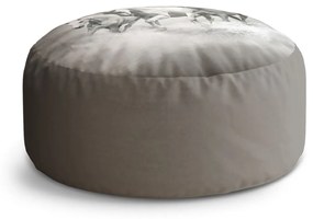 Sablio Taburet Biele kone: 40x50 cm