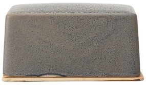 Sivá kameninová nádoba na maslo Bloomingville Kendra