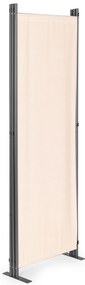 MultiGarden Skladací 3-panelový paraván, zástena 167x164 cm - béžový MultiGarden