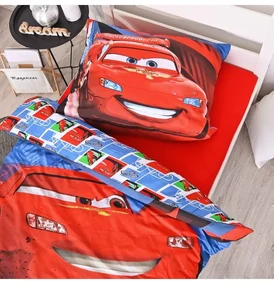 Detské obliečky Cars 80x80 + 140x200 cm