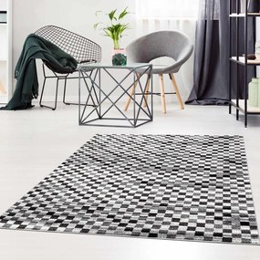 Dekorstudio Moderný koberec MODA SOFT sivý 1141 Rozmer koberca: 160x225cm