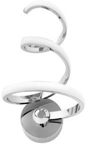 Toolight - LED nástenná lampa SPRING UP APP831-W, chrómová, OSW-09183