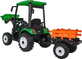 Ramiz MEGA Traktor D68 s prívesom zelený