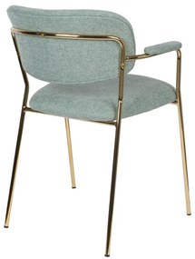 Svetlozelené jedálenské stoličky v súprave 2 ks Jolien – White Label