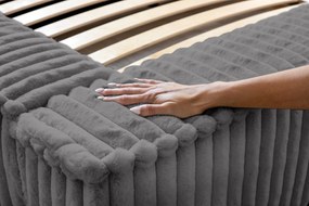 ČALÚNENÁ POSTEĽ SANTI 180x200 VITO 16 ŠEDÁ