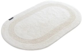 Kúpeľňový koberček Javo Cotton naturálny ovál