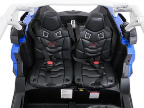 Ramiz Elektrická bugina Maverick Turbo RR pre deti modro-sivá + kolesá
