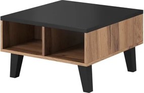Konferenčný stolík Lotta 60 cm dub wotan/čierny