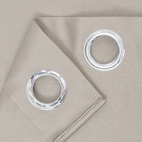 4Home Výhodná sada Zatemňovací záves Cairo béžová, 150 x 250 cm, 2 ks