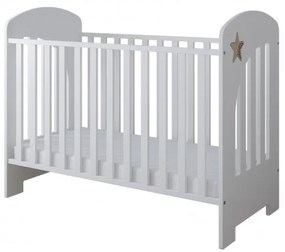 Detská postieľka STAR 120x60, bez zásuvky- VIAC FARIEB