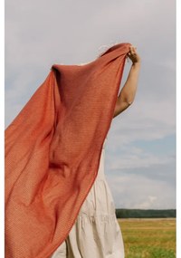 Merino deka Lepo 135x170, bielo-škoricová