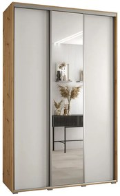 Skriňa 45 Canaris 3 180 artisan/biela/silver