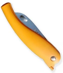 Japonský zavírací nůž na ovoce a zeleninu z nerezové oceli (stainless steel ) 18-8 oranžový