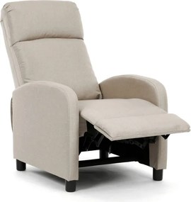 Polohovacie kreslo béžové TV-W3397 CRM2